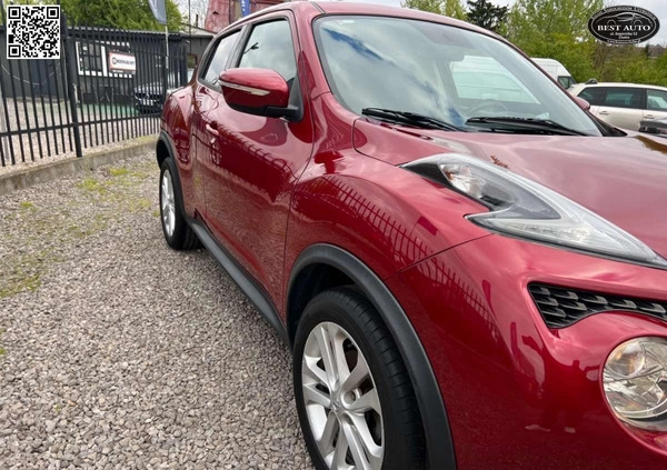 Nissan Juke cena 48500 przebieg: 144000, rok produkcji 2015 z Radymno małe 781